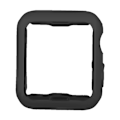 Miniatyrbild 1 av 7: För Apple Watch 3:e generation iWatch 42mm Slim Soft TPU skärmskyddsöverdrag (svart)