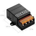 Miniatyrbild 4 av 6: Trådlös reläomkopplare, 328FT 220V / 230V / 240V / 40A relä RF trådlös omkopplare för hushållsapparater, pump, taklampor och utrustning (