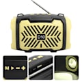Miniatyrbillede 5 af 7: D10 Bluetooth V5.0 Trådløs Højttaler USB Mikro Højttaler med Lys Rem Støtte FMYellow