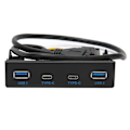 Miniatyrbild 6 av 7: USB 3.2 Frontpanelhubb 6 portar 5 Gbps höghastighets Plug and Play Stabil Front Floppy Drive Panel för stationär chassi