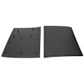 Miniatyrbilde 4 av 7: Støv- og ripebestandig erstatningspanel for PS5, beskyttelsesdeksel for PS5-spillkonsollpanel for PS5 Digital Edition, svart