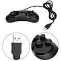Miniatyrbilde 5 av 7: Høysensitiv USB-kablet spillhåndtak Vanntett spillkontroller for Sega-spillkonsollkontroller