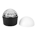 Miniatyrbillede 3 af 7: Mini bærbar smart trådløs Bluetooth-højttaler farverig LED-lys stereohøjttaler (opladning)