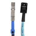 Miniatyrbilde 3 av 7: Mini SAS-kabel maskinvare SFF8643 til SFF8644 servernettdata høyhastighetsoverføring H0109 (1 meter)