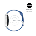 Miniatyrbild 6 av 7: TPU Twill Watchband Watch Strap Ersättning Armband för Fitbit Blaze(blå S)