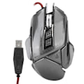 Miniatyrbilde 2 av 7: Gaming Mus Wired USB Optisk Mekanisk 7D Programmerbar 4 Farger Lys Datamus Sølv Grå