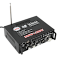 Miniatyrbild 5 av 7: 300W 300W Bluetooth-effektförstärkare med USB-minneskortport Fjärrkontroll LED-display för hemmastereosystem 220V EU-kontakt