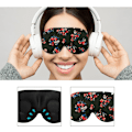 Miniatyrbilde 5 av 6: 3D Sovemaske, 100% Mørkleggende 3D Konturert Sovemaske, Komfortabel og Supermyk Sovemaske med Justerbare Stropper for Kvinner, M