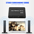 Miniatyrbillede 4 af 7: Stereo Surround Media Player Center 1080P AV/YPrPb/HDMI Output HDMI Media Player -
