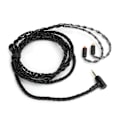 Miniatyrbillede 4 af 7: 25 Core Silver Plated Cable OFC Upgrade Audio Cable til MMCX Connector til Shure SE215Black 2.5 Balanced Head