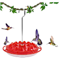 Pikkukuva 1 / 6: Paras Hummingbird-syöttimet ulkotiloihin ripustettavaksi, helppo puhdistaa ja täyttää, Mary's Sweety Hummingbird-syöttimet lahjoiksi ikkunaan ja puutarhaan, More Birds 1PC