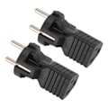Miniatyrbild 7 av 7: 2-pack  till 5-15R strömadapter hane till hona Plug and Play  till  strömomvandlare
