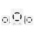 Pikkukuva 1 / 7: USB-liitäntäinen yhdistelmätietokonekaiuttimet HiFi-syväbasso stereoäänijärjestelmä PC-kannettavalle