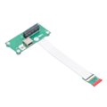 Pikkukuva 6 / 7: M.2 NGFF Key to PCIe X4 -jatkokaapeli 2.5 Gbps Helppo asentaa Plug and Play M.2 Key A E to PCIe X4 -nousukaapeli