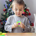 Miniatyrbilde 5 av 7: Magisk Regnbue Puslespillkule, Fidget Ball Puslespill Hjernepuslespill Fidget Leke for Gutter & Jenter - Bursdagsfest for Tenåringer & Voksne Green