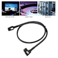 Miniatyrbilde 6 av 7: Intern Mini Breakout-kabel H0508 SAS SFF-8087 90 graders serverarraykortlinje 0,8 meter