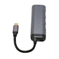Pikkukuva 3 / 7: 6 in 1 USB C -keskitin, tyypin C urosliitin VGA HD -multimediarajapintaan USB3.1 USB2.0 tyypin C2.0 PD100W moniporttinen telakointiasema