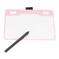 Miniatyrbilde 2 av 7: Grafisk tegnebrett 155x100mm 233 PPS 5080 LPI 8192 nivåer Stylus 4 tilpassbare taster USB-port Digital Art Tablet Rosa