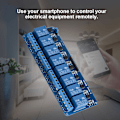 Miniatyrbillede 5 af 7: DIY WIFI Netværks IO Fjernbetjening + 8-CH Relæ til Arduino Udviklingskort