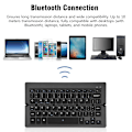 Pikkukuva 4 / 7: Mini kannettava magneettinen taittuva vedenpitävä Bluetooth langaton näppäimistö IOS/Android/Windows