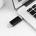 Pikkukuva 2 / 2: USB2.0 Type C Micro USB vedenpitävä U-levy Flash-asema puhelimeen PC musta 64GB
