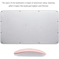 Miniatyrbild 7 av 7: Återuppladdningsbart Bluetooth-tangentbord och mus-kombination Ultra-Slim bärbar kompakt trådlös mus tangentbord set för Android Windows Tablet