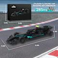 Miniatyrbillede 4 af 6: Speed Champions racerbil byggelegetøj, F1 bilbyggekit, Formel 1 bil Technic byggesæt til børn og voksne til fødselsdag, jul