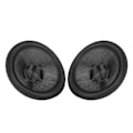 Miniatyrbilde 7 av 7: 2 stk papirhøyttalerkonus subwooferkonuser trommepapir 1,4 tommer indre diameter med gummioppheng for 8 tommer høyttaler