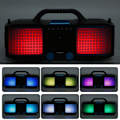 Pikkukuva 4 / 7: Värikäs LED-kädet vapauttava puhelu USB-lataus FM Bluetooth-kaiutin TF-korttipaikalla