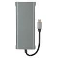 Miniatyrbilde 5 av 7: 12-i-1 dokkingstasjon TypeC VGA RJ45 PD USB 3.0 2.0 dokkingstasjonadapter