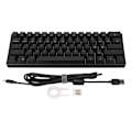 Miniatyrbild 1 av 7: READSON Mekanisk Gamingtangentbord 61 Tangenter Stöd Trådlös Bärbar Ergonomisk RGB 3 Lägen Anslutning Trådbundet Tangentbord Grön Axelkropp