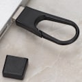 Miniatyrbilde 6 av 7: 16G Mini Størrelse Bærbar Fargerik Spenne USB2.0 U Disk for Windows Vista/7/10/Mac Svart