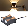 Pikkukuva 2 / 4: IP65 vedenpitävä ulkoseinävalaisin 4 LED 4W hyvä lämmönpoisto ulko- ja sisäseinälyhty sängyn viereen AC85‑265V