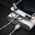 Miniatyrbild 6 av 6: 3 i 1 Multi Snabbladdningskabel 3A Nylon Flätad USB A till Lightning/Type C/Micro USB Laddare