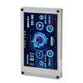 Miniatyrbilde 7 av 7: 3,5 tommers datamaskin temperaturmonitor dobbel USB PC sensorpanelskjerm for AIDA64 PC CPU GPU RAM HDD datamonitor for RasPi for Linux