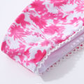 Miniatyrbild 4 av 5: Bikinis Badkläder Set för Kvinnor Badkläder Triangel Baddräkt Tie String Trosa Floral Red L