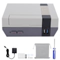 Pikkukuva 1 / 7: Vintage-pelikonsolin kotelo Raspberry Pi 4B:lle Sammutus Nollaus Käytä SSD-koteloa 100-240VUS-pistoke