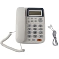 Miniatyrbild 1 av 7: W168 Trådbunden Telefon med Nummerpresentation Fast Telefon med LCD-Skärm för Hem Kontor Hotell