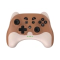 Pikkukuva 1 / 5: Switch Pro -ohjain Nintendo Switchille/Switch Litelle/OLEDille, langaton Switch-ohjain LED-valolla ja herätystoiminnolla, ergonominen liukumaton