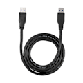 Miniatyrbillede 7 af 7: USB 3.0 A-han til A-han PVC datakabel - Super hurtig hastighed - Sort (1m)