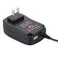 Miniatyrbillede 3 af 7: 30W 3-12V Strømforsyning Oplader Adapter med LED Display Spændingsregulering