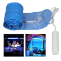 Miniatyrbilde 4 av 4: LED håndholdt oppblåsbar lampe med oppbevaringspose utendørs bærbar RGB teltlys rør for camping