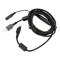 Miniatyrbilde 7 av 7: Kamera Link-kabel Profesjonell 2 i 1 Plug and Play Strømkabel Datakabel for Logitech CC2900e 3500e 2900ep 3000e 9.8ft