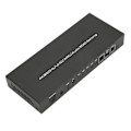 Miniatyrbild 2 av 7: HDR HD Multimedia Interface Ljudextraktor 5 Port 18 Gbps Ljudextraktor Växellåda med Fjärrkontroll ARC 100‑240V EU-kontakt