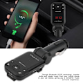 Miniatyrbillede 4 af 7: FM Bil Bluetooth Sender LED Trådløs Dobbelt USB MP3 Biloplader Sender