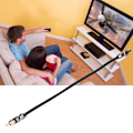 Miniatyrbillede 6 af 7: RCA han til RCA hun adapter konverter HiFi-grade tabsfri transmission lydkabel (sort)