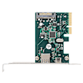 Miniatyrbillede 2 af 7: ST612 PCI E X4 Ultra High Speed Dobbelt Port USB 3.1 Udvidelsesadapter Riser-kort