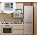 Miniatyrbild 6 av 6: Digital nedräkningsdagar Timer - Silver Black Upgraded Big 999 Days Count Down Clock med fäste Stark magnetisk baksida för pensionering Bröllop Semester