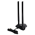 Miniatyrbillede 5 af 7: WiFi-antenne dobbeltbånd 2,4 GHz 5 GHz 6DBI med 1,2 meter kabel til trådløs router netværkskort