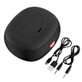 Pikkukuva 1 / 7: Uusi langaton kannettava Bluetooth-stereobassokaiutin puhelimen pidikkeellä, kaiutin, TF, USB (musta)